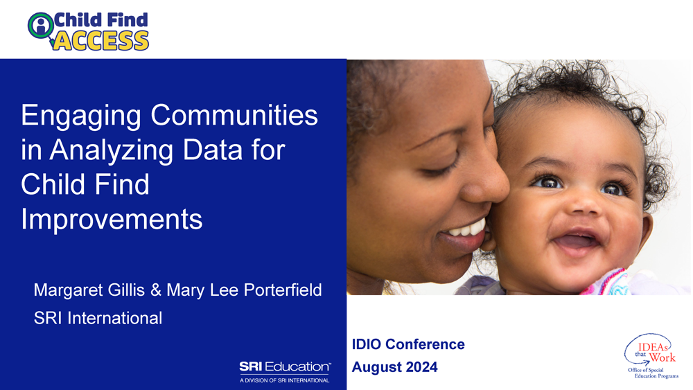 Engaging Communities in Analyzing Data for Child Find Improvements Thumbnail