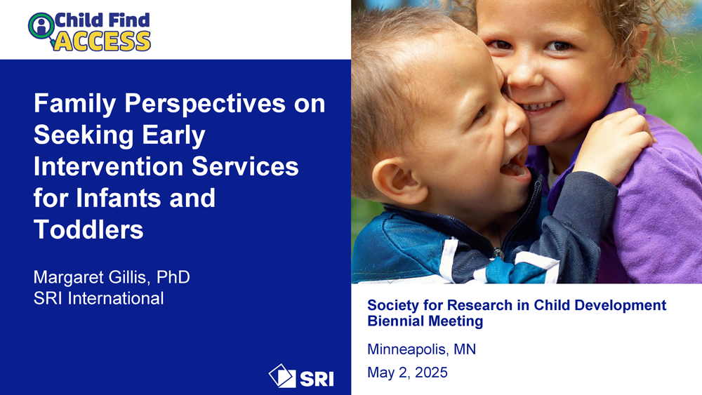 Family Perspectives on Seeking Early Intervention Services for Infants and Toddlers Thumbnail